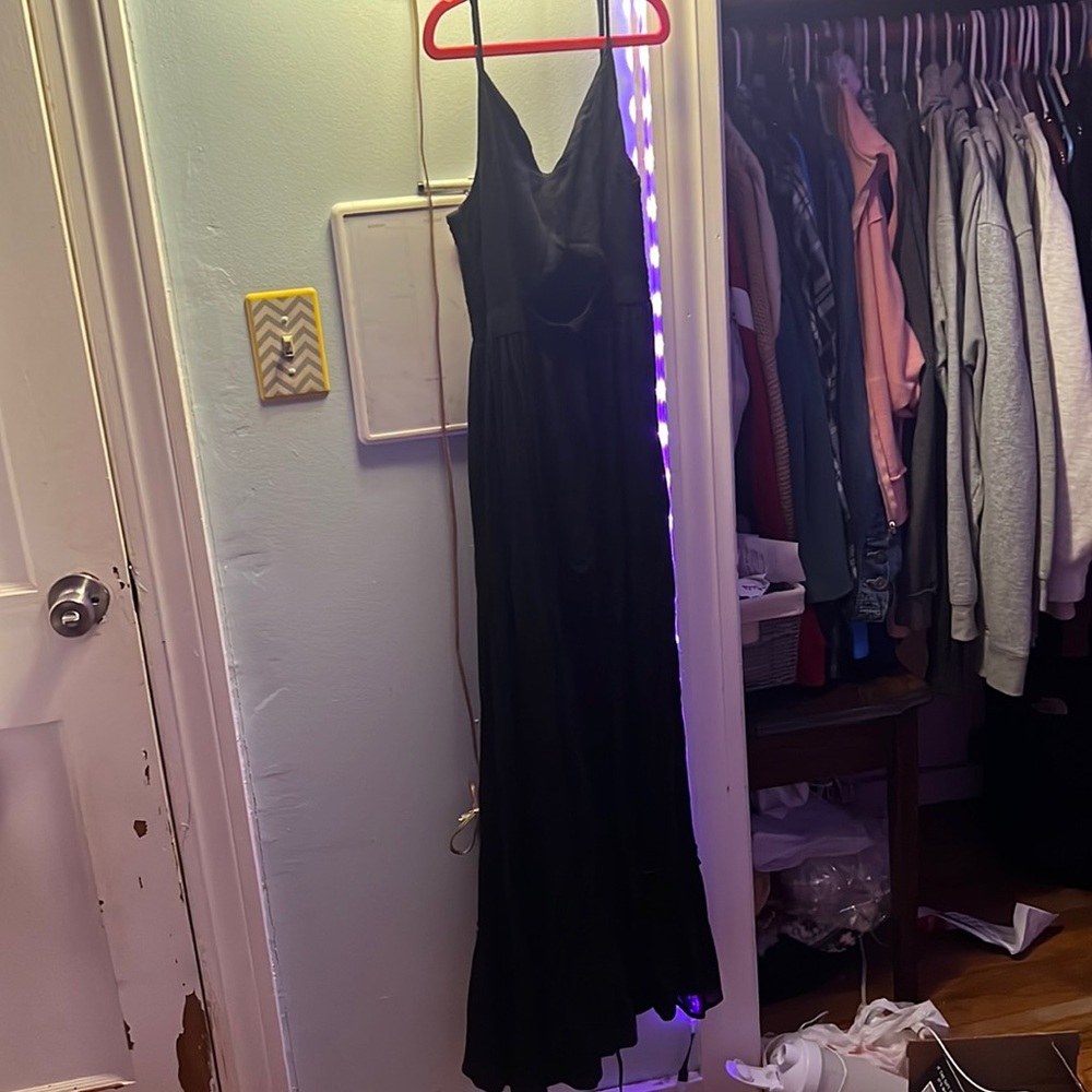 Long dress.